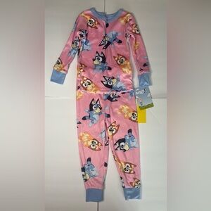 Bluey Girls 2-Piece Pajama Set Long Sleeve Size 4T NWT‎